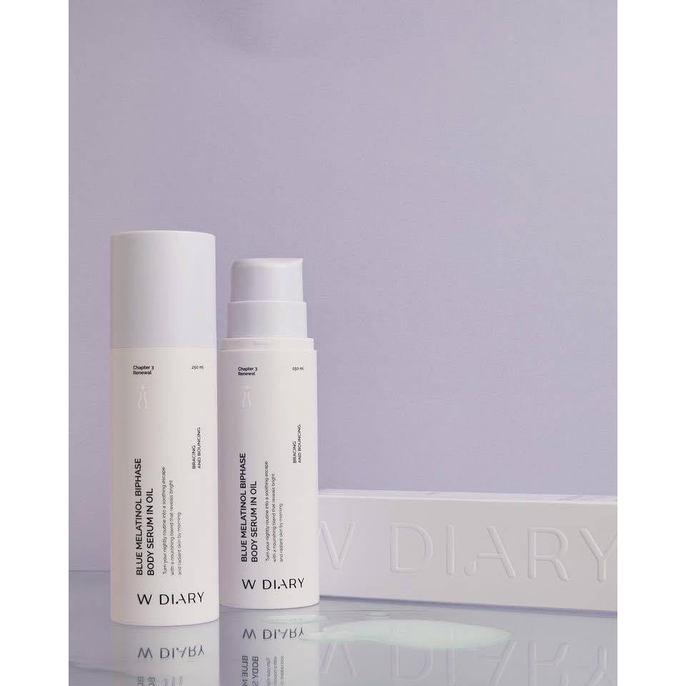 W DIARY Blue Melatinol Biphase Body Serum in Oil 250 ml. - รูปที่ 2