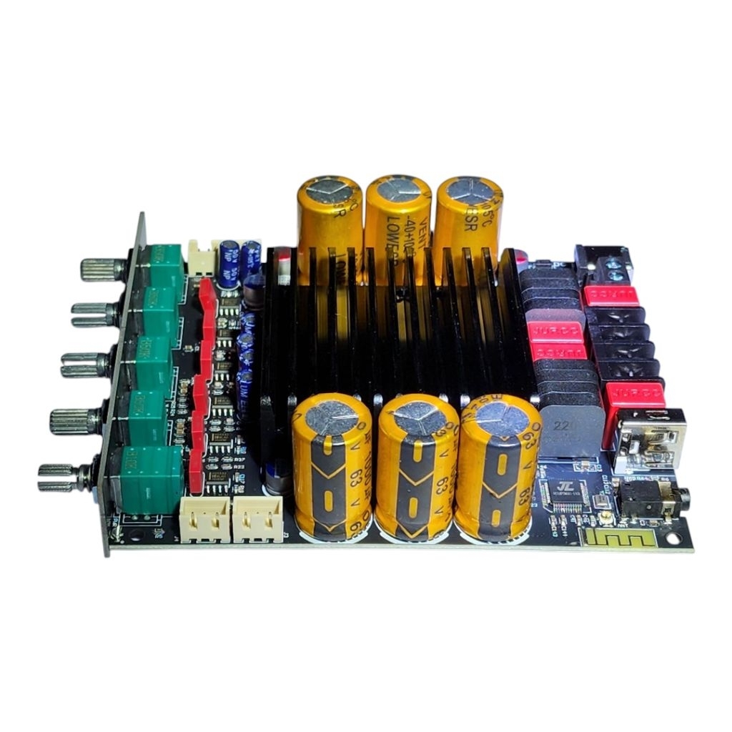 Zk-SUB600 บอร์ดขยายเสียงบลูทูธ 2.1 แชนแนล พร้อมขยายซับวูฟเฟอร์ TPA3255  กำลังขับ 300+300W+Sub