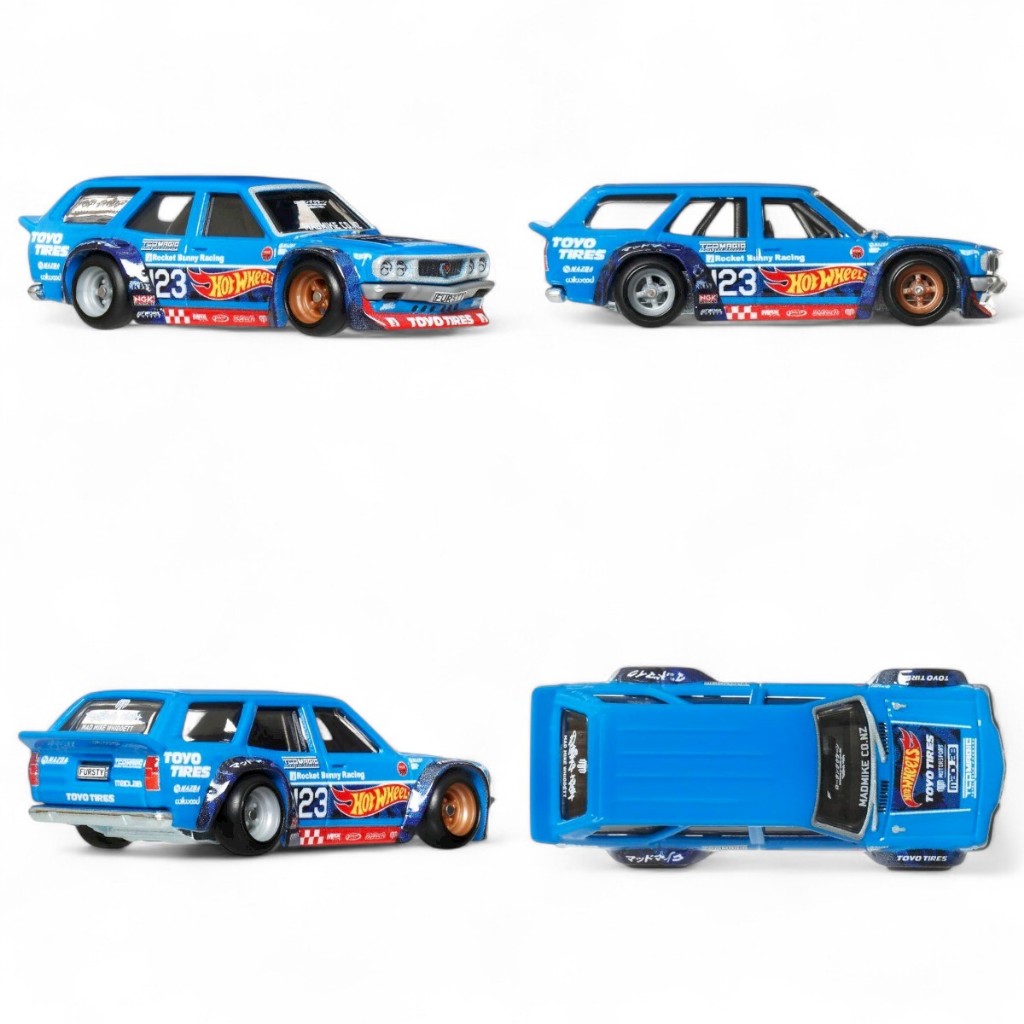 Hotwheels Premium | RONIN RUN 2 HONDA CIVIC , NISSAN SKYLINE , MAZDA RX-3 , MITSUBISHI EVOLUTION , TOYOTA SUPRA สเกล1:64 ราคา ถูกที่สุด ดีลบีเคเค แกลเลอรีภาพที่ 3