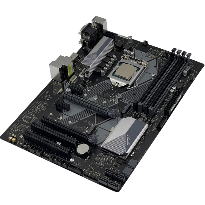 Intel Core i5 8400 พร้อมบอร์ด ASUS Prime H370 Plus มือสอง ใช้งานปกติ ประกัน 15 วัน