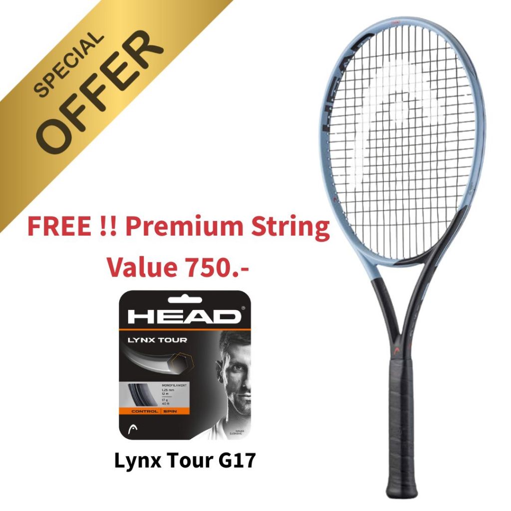 HEAD ไม้เทนนิส Instinct Team 2025 (100 in²/ 285 g/ L2) FREE!! Lynx Tour String มูลค่า 790 ฿(232015)