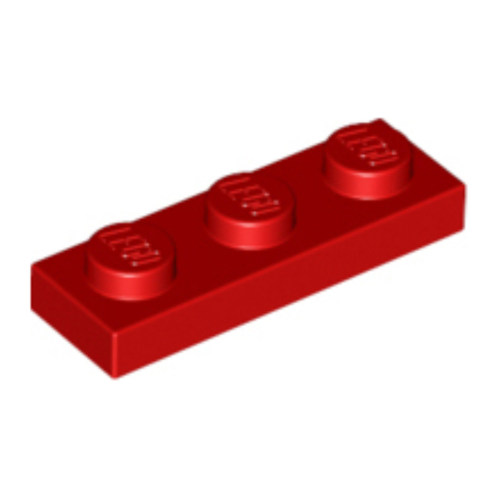 [157] ชิ้นส่วนเลโก้ Lego Part Plate 1 x 3 (3623) ราคา/ชิ้น - รูปที่ 2