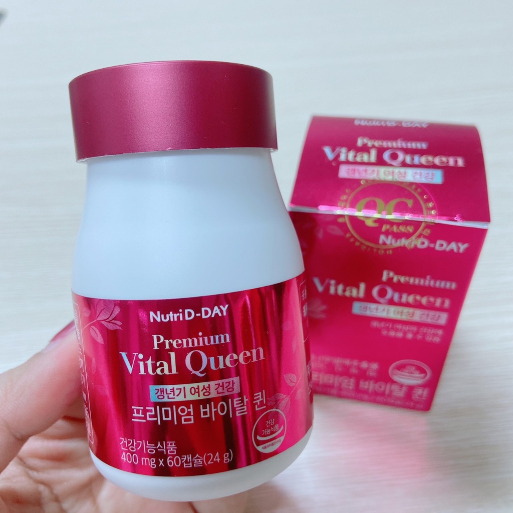(🌼แท้ / พร้อมส่ง🌼) NUTRI D-DAY Vital Queen Menopausal Nutrients