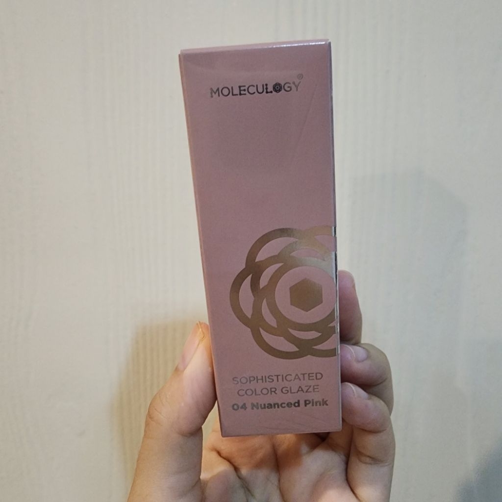 Moleculogy visible color glaze สี 04 Nuanced pink