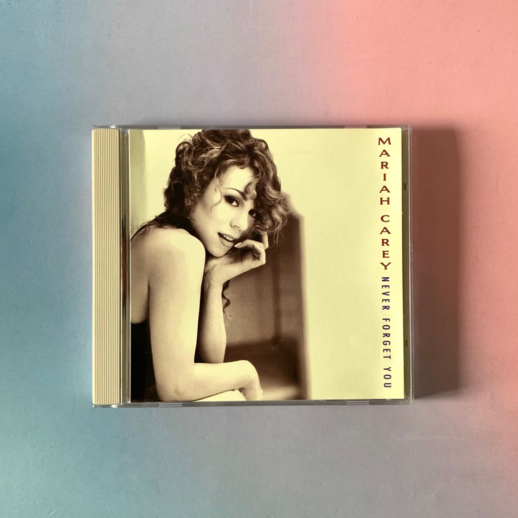 🛒 (พร้อมส่ง) CD ซีดีเพลง: Mariah Carey — Never Forget You [US/single]