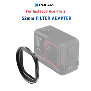 PULUZ Metal Filter 52mm Adapter Frame for Insta360 Ace Pro 2…