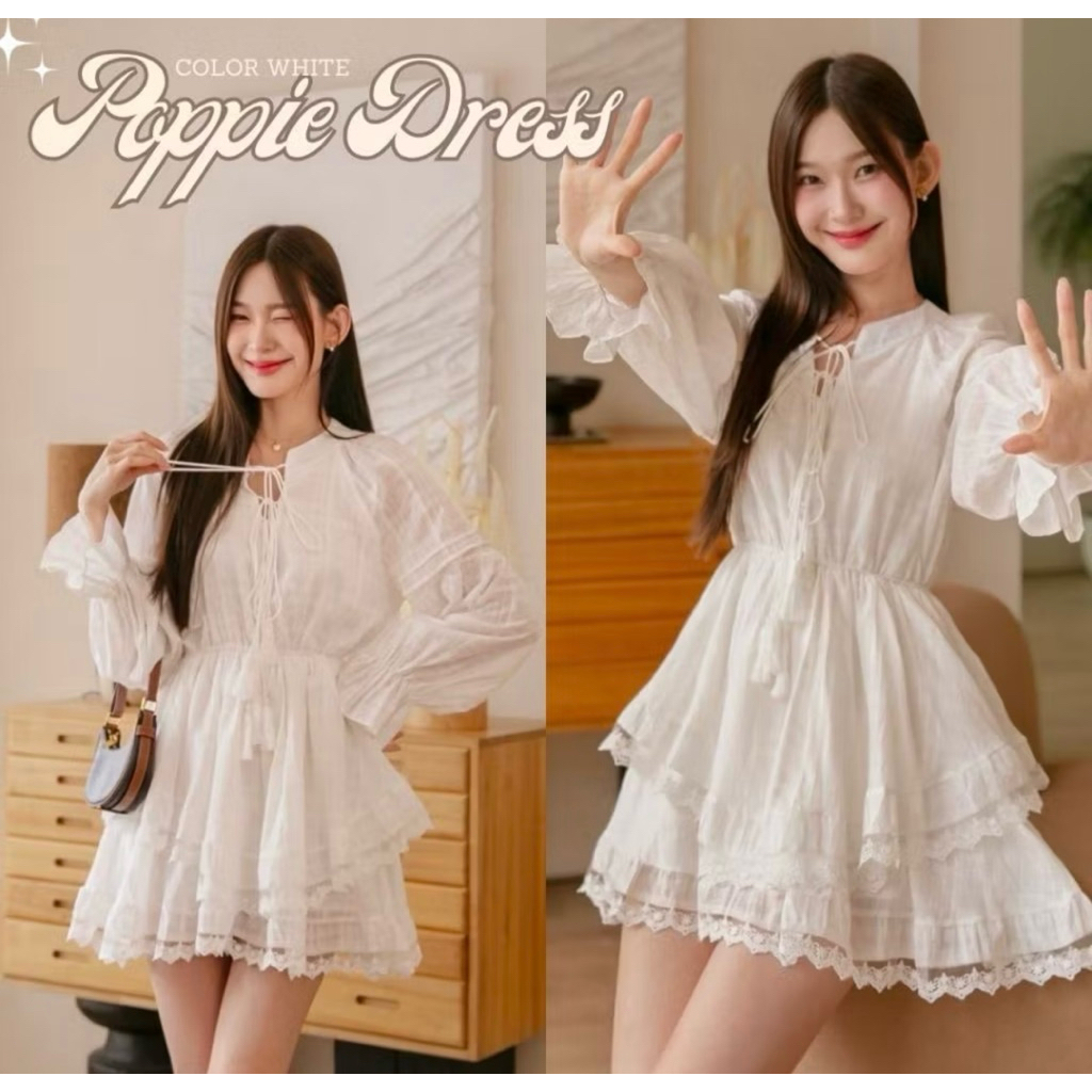 ส่งต่อ✨เดรส LABELLA รุ่น poppie dress