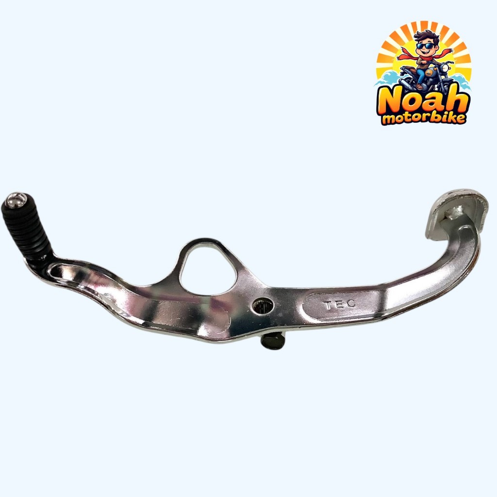 [ส่งฟรี-ส่งไว] คันเกียร์ ขาเกียร์คู่ SPARK115-I, FINN115-I สีชุบ แถมน็อต หัวยาง YAMAHA #ฟิน #สปาร์ก 