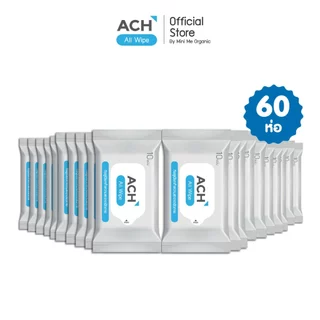 ACH All Wipe ทิชชู่เปียกแอลกอฮอล์ 75% Alcohol Wipe จำนวน 60 ห่อ