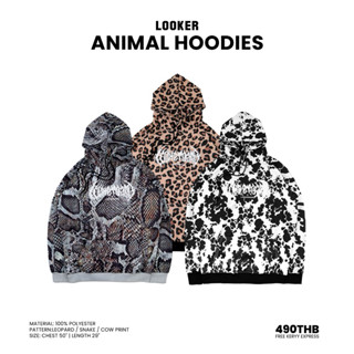 LOOKER ANIMAL HOODIES
