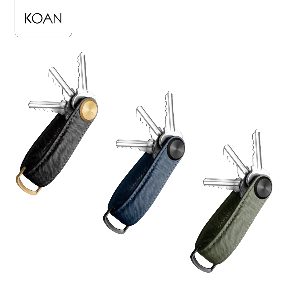 Orbitkey Saffiano Key Organiser Pro พวงกุญแจ