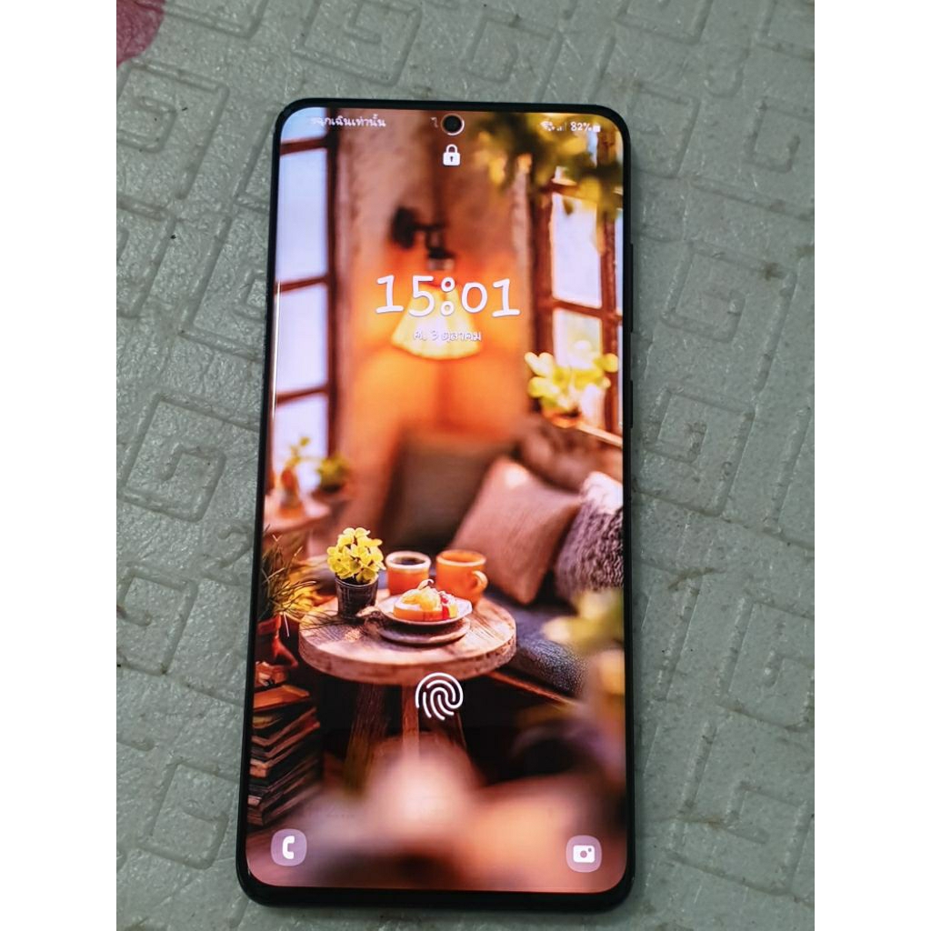 มือถือมือสองS20plus ram8rom128 ดำ