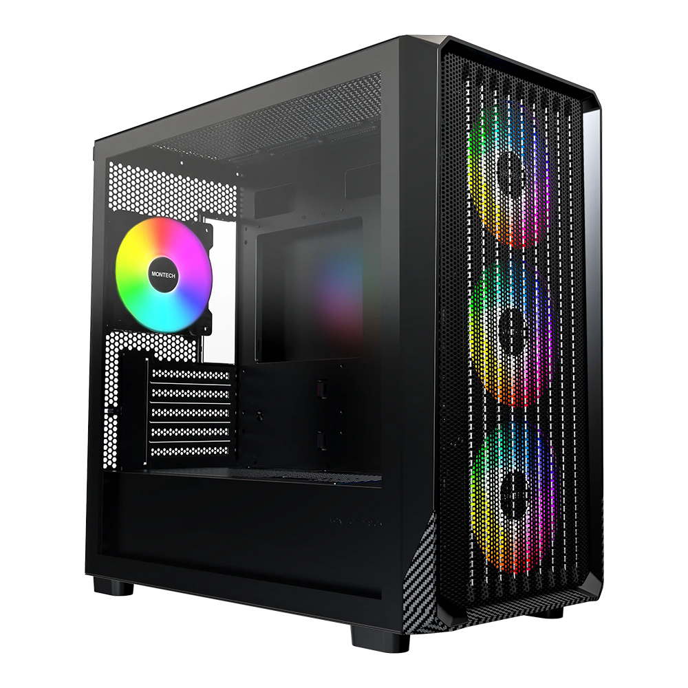 CASE MONTECH X5M - BLACK MICRO-ATX
