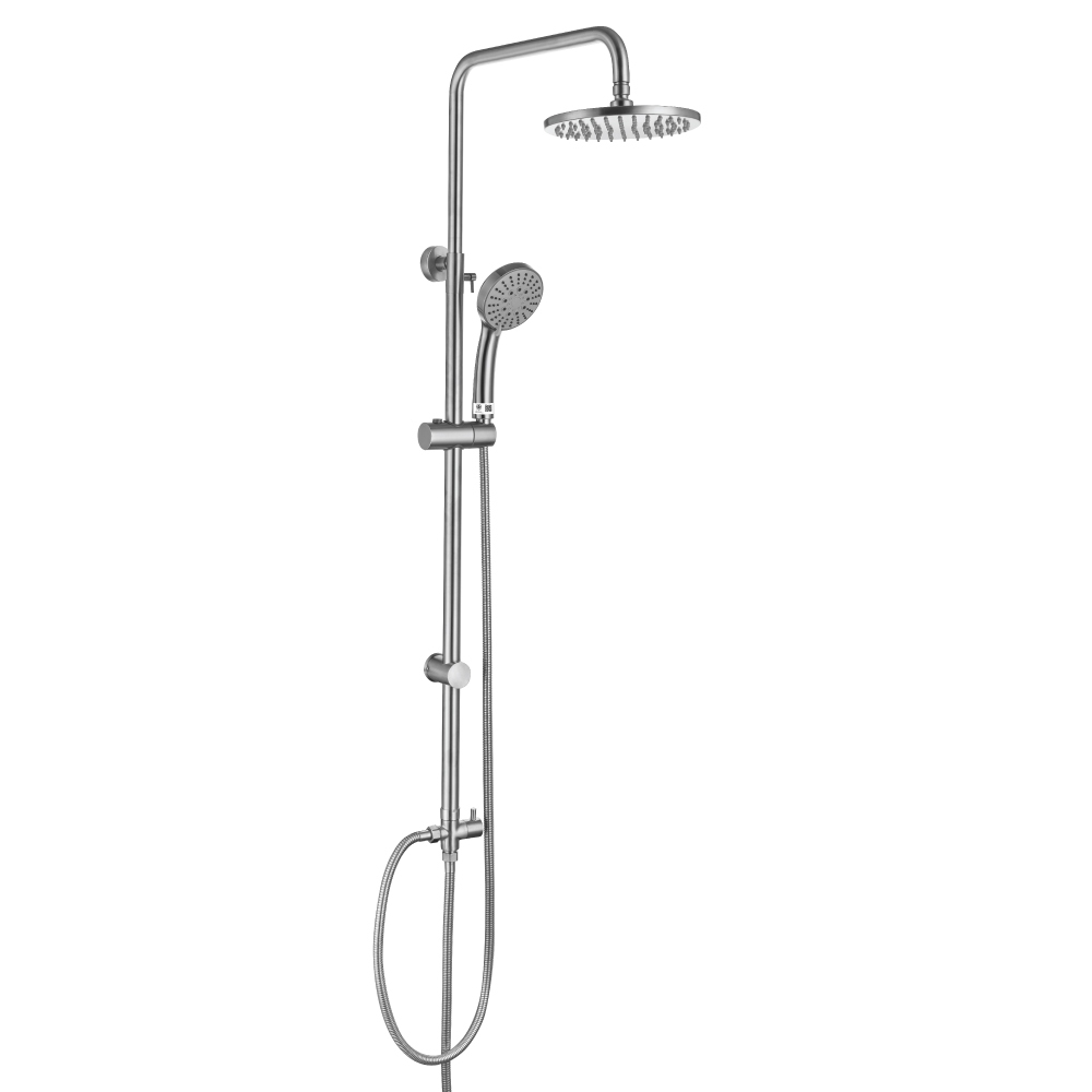 กล่องตำหนิ ชุดฝักบัวก้านแข็งสแตนเลส (น้ำเย็น) และ ฝักบัวมือ 3 ระบบ SH3218