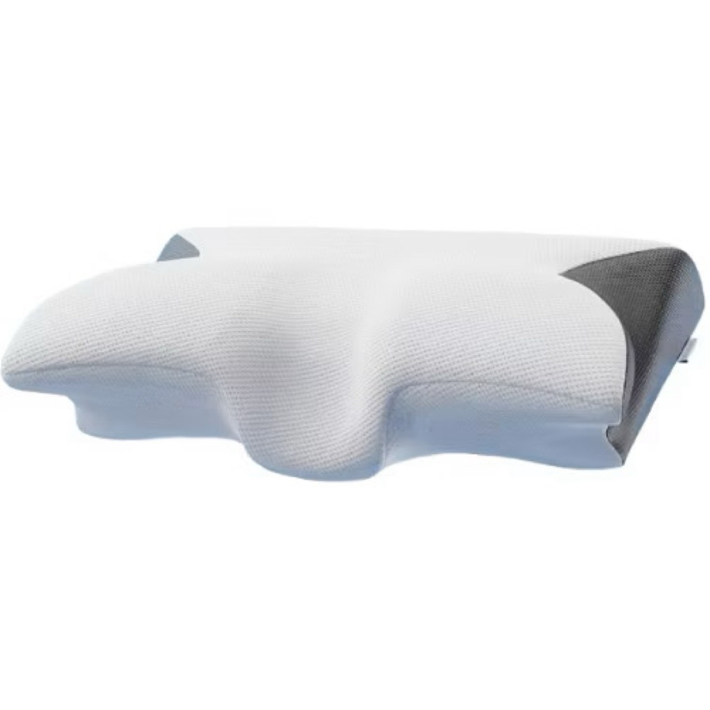 ส่งต่อLunio หมอนหนุน หมอนสุขภาพ ทรงผีเสื้อ ออกแบบมีส่วนโค้งเว้ารับต้นคอ กันตกหมอน ลดปวดคอเวลาตื่น รุ