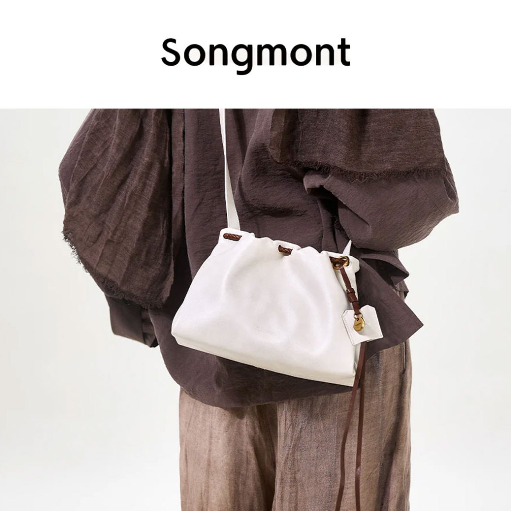 Songmont รุ่น Gather Clutch กระเป๋าถือผู้หญิง กระเป๋าสะพายหนัง Handheld Shoulder [ส่งจากไทย]