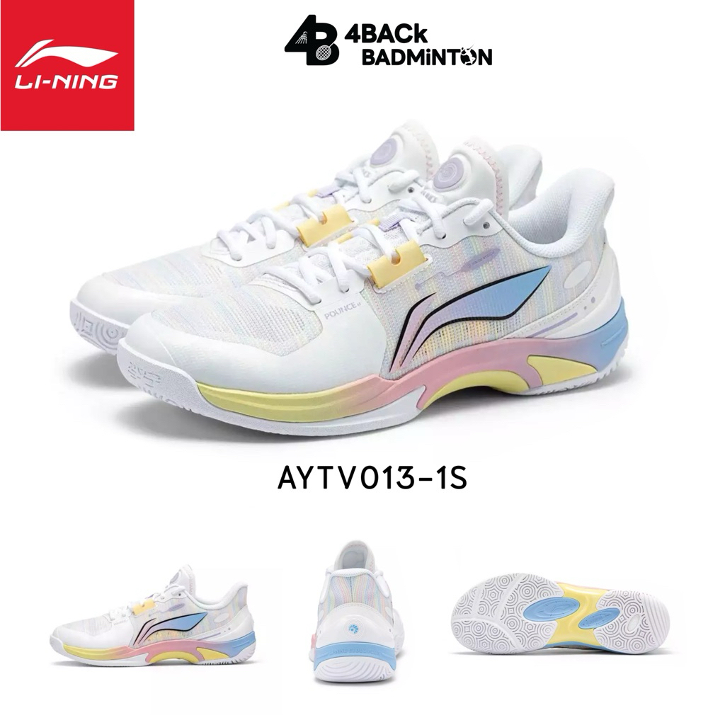 LI-NING รองเท้าแบด👟 รุ่น 𝗛𝗨𝗡𝗧𝗜𝗡𝗚 3 สี 3 สไตล์ 🩷🖤💛 ลดแรงกระแทก นุ่ม [ของแท้💯]