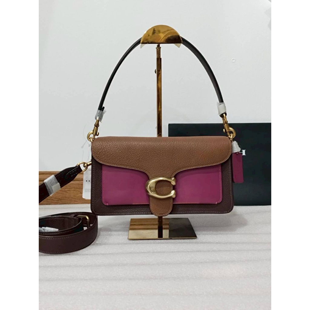 New งานshop TABBY SHOULDER BAG 26 IN SIGNATURE CANVAS CI032 76105