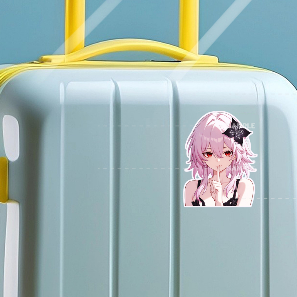 Evernight honkai star rail สติ๊กเกอร์ 2 แผ่น evernight march 7th sticker V03 - รูปที่ 3