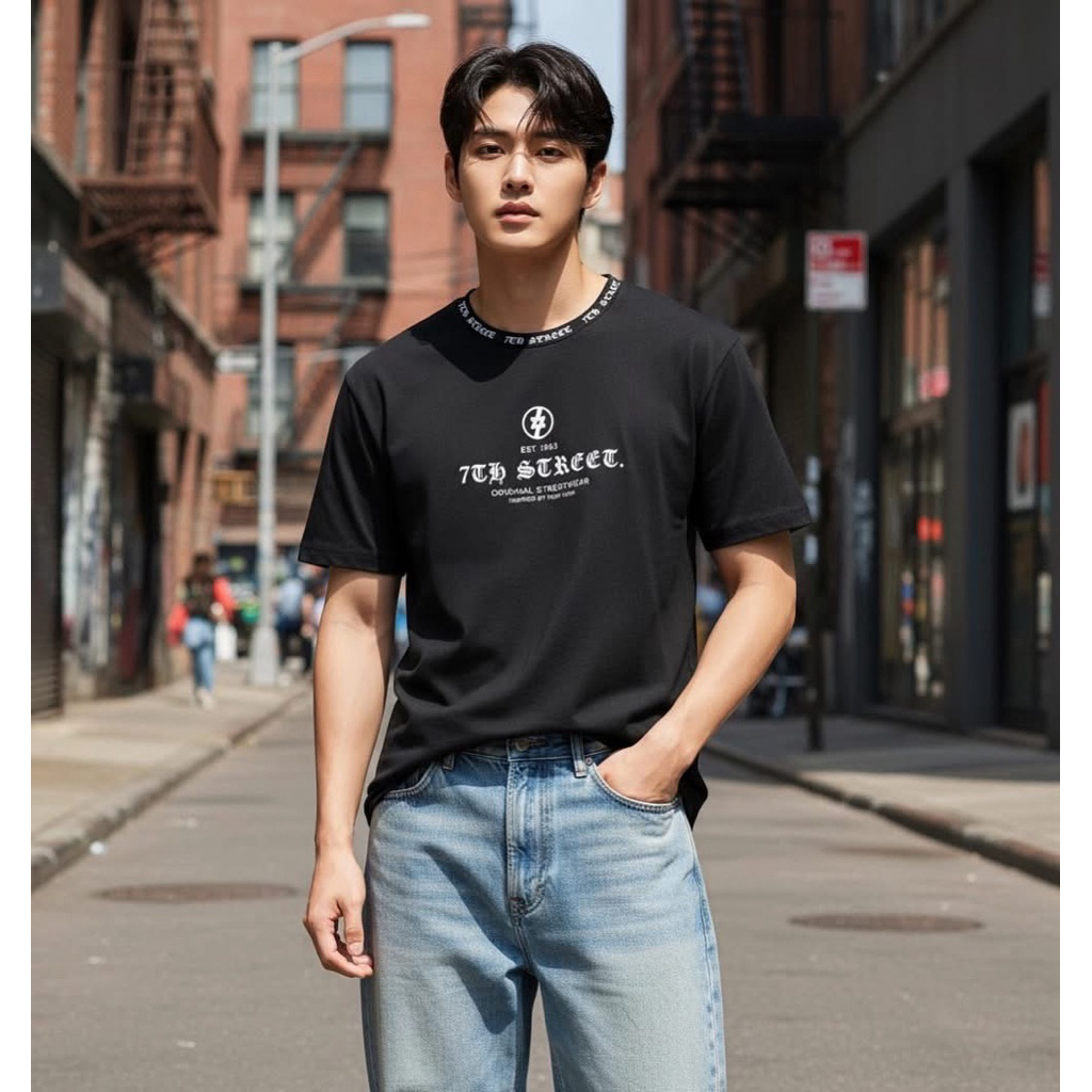 7th Street เสื้อยืด Streetwear รุ่น ORC002