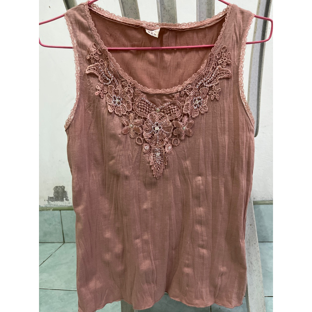 31/10/68 AXES FEMME รวม เสื้อกล้าม เสื้อสายเดี่ยว เสื้อ เอคเสจ เฟรม มือ2