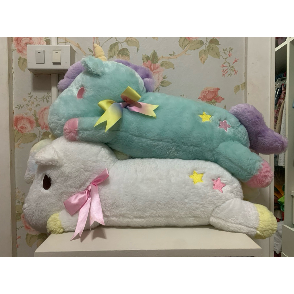 ตุ๊กตายูนิคอร์น Little Twin Stars Unicorn สีพาสเทล ขนาด 23“