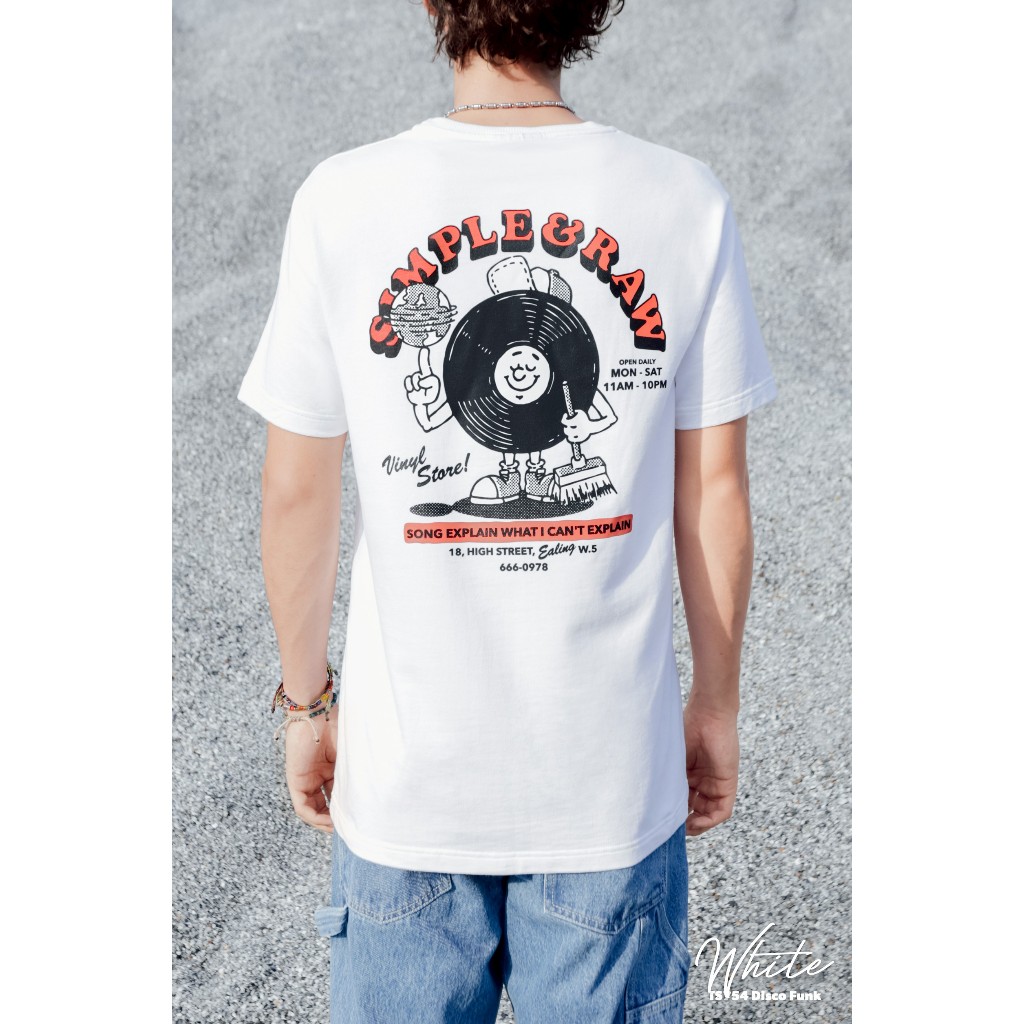 Simple&Raw - เสื้อยืด TS754 Disco Funk