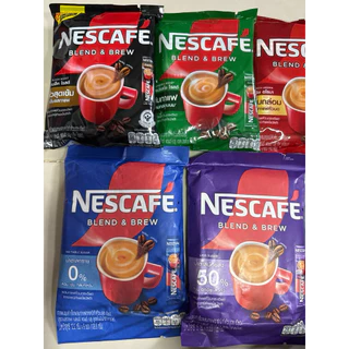 เนสกาแฟ แพ็ก8ซ./9ซ. กาแฟปรุงสำเร็จชนิดผง 3 อิน 1 มีให้เลือก4รสชาติ ซื้อ6ห่อมีราคาส่งค่ะ