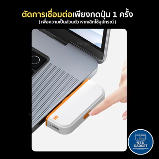 [ของแท้ มีประกัน❗️] อุปกรณ์แชร์หน้าจอไร้สาย 1080P HDTV to Type-C HDMI Wireless Transmitter Receiver รับสัญญาณถึง 50เมตร