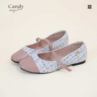 iamJinny JN156 รุ่น  Candy Marry Jane สีชมพู