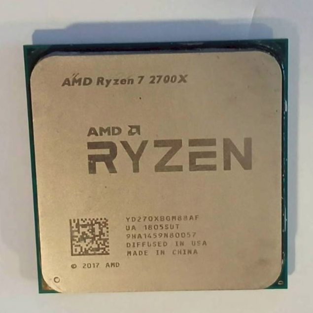 CPU (ซีพียู) AMD RYZEN 7 2700X 3.7 GHz (SOCKET AM4)