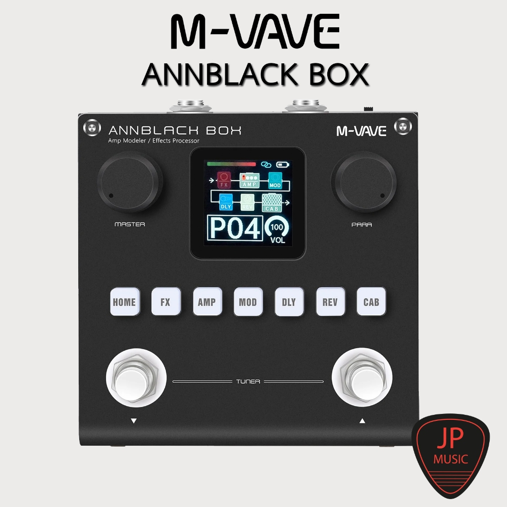 เอฟเฟคกีตาร์ M-VAVE ANN BlackBox Multi Effects