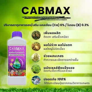 [ยกลัง12ขวด] CabMax แคลเซียมโบรอนเข้มข้น 12 ขวด (แถมเสื้อฟรี!!)
