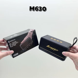 M630 ลำโพงบลูทูธ พร้อมสายหิ้ว ลำโพงไร้สาย 8W ลำโพงพกพา ของแท้ 100%