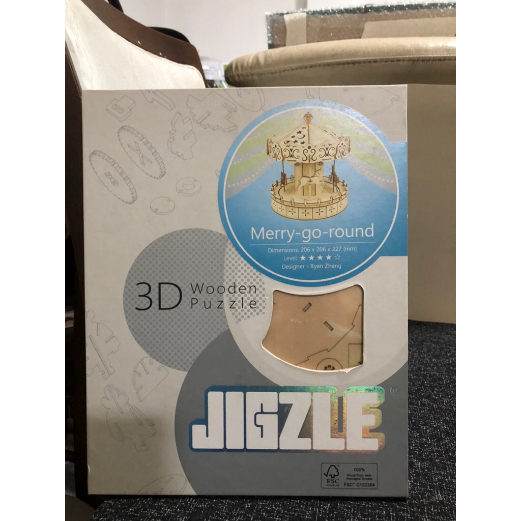 3D Wood Puzzle  JIGZLE (B)
