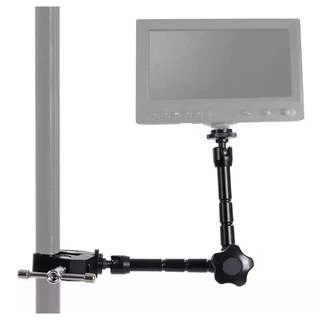 11นิ้วอย่างชัดเจนแขนเมจิก + ซูเปอร์หนีบปูคีมคลิปสำหรับกล้อง 11inch Articulating Magic Arm + Super Clamp Crab Plier Clip