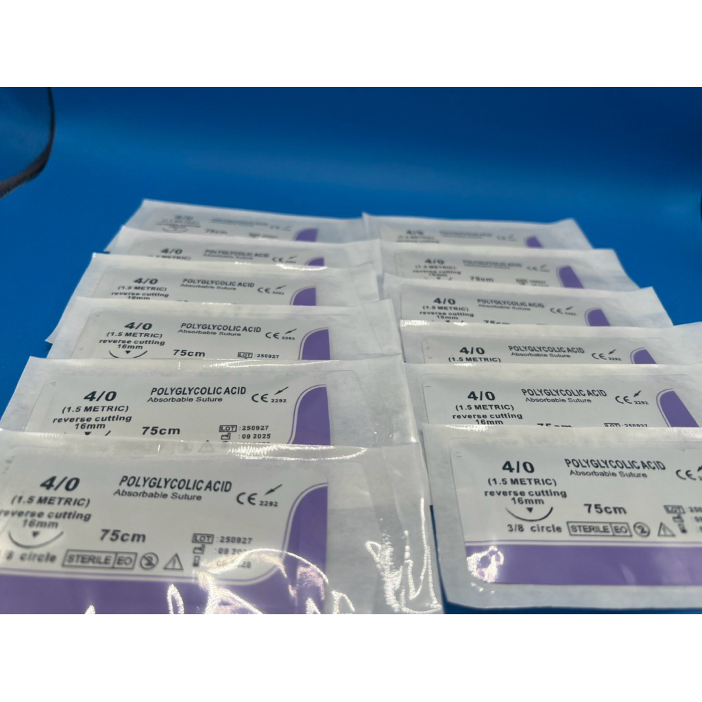 VICRYL ไหมละลาย 2/0 3/0 4/0  5/0 ราคาต่อกล่อง (12 ชิ้น) - รูปที่ 6