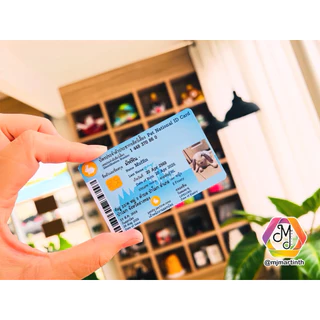 รับพิมพ์ PVC CARD พิมพ์ 1 หน้า หรือ 2 หน้า (INKJET หรือ RIBBON) การ์ดรูป บัตรสมาชิก บัตรพนักงาน บัตรคอนเสิร์ต