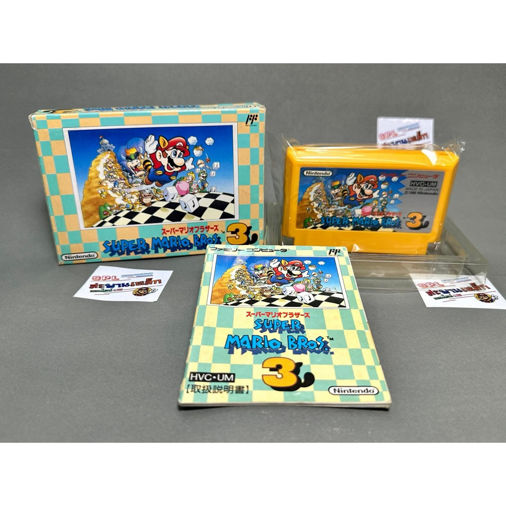 (2) ตลับแท้ Famicom(japan)(fc)  Super Mario Bros. 3