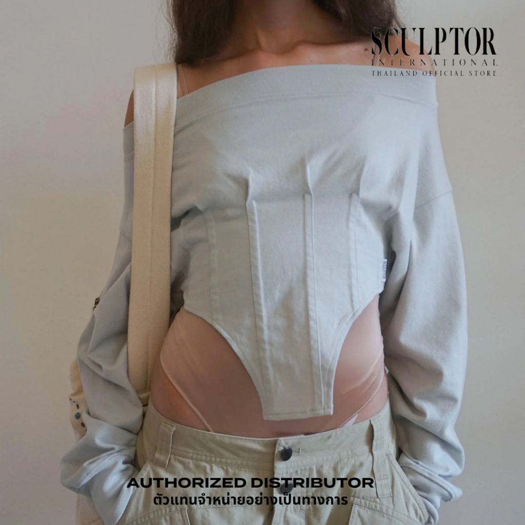 SCULPTOR® เสื้อ Corset Sweatshirt