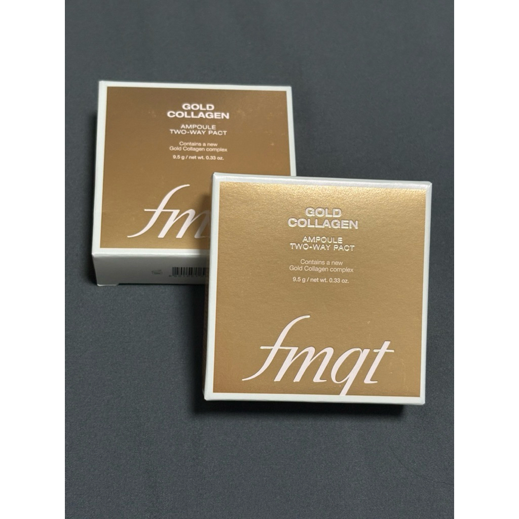 the face shop gold collagen ampoule two way pact 9.5 g/net wt.0.33 oz. เบอร์ 201