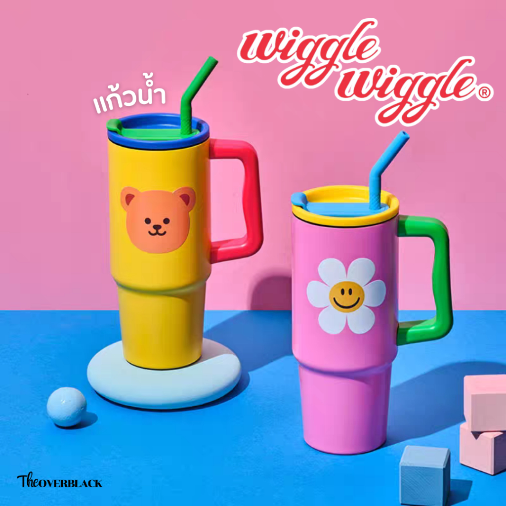 [ของแท้] Wiggle Wiggle x Glasslock Portable Tumbler 1P แก้วน้ำเก็บความเย็น