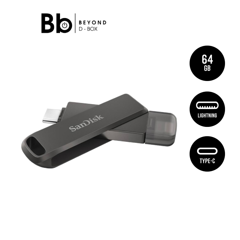 แฟลชไดร์ฟ SanDisk iXpand Luxe 64GB by BB Beyond D-Box