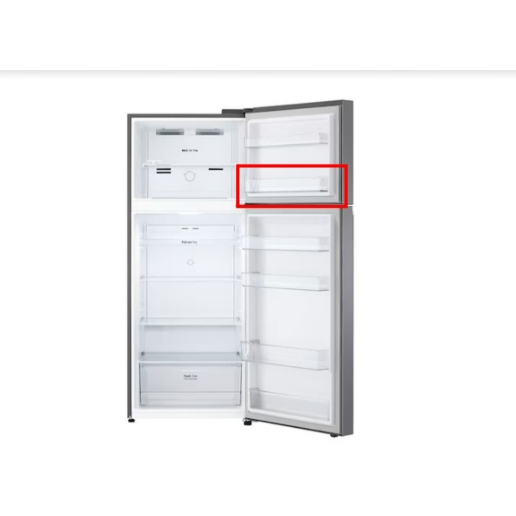 อะไหล่เเท้ศูนย์/ LG /FRIDGE FREEZER DOOR SHELF (BOTTOM)/ชั้นวางของช่องฟรีซ/MAN64891201/ใช้กับรุ่นGN-