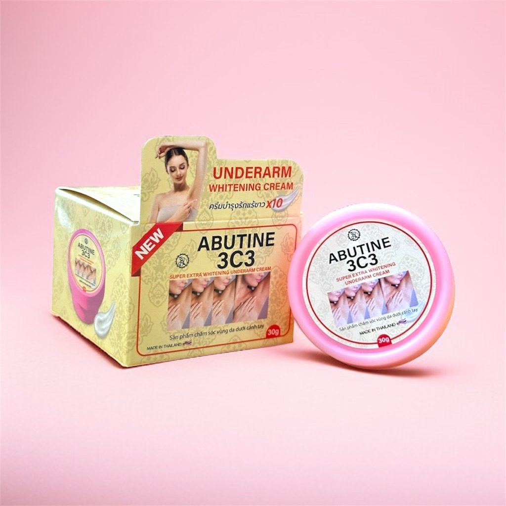 ABUTINE ЗС3 SUPER EXTRA WHITENING UNDERARM CREAM ครีมรักแร้ขาว อาร์บูติน 3C3 30g.