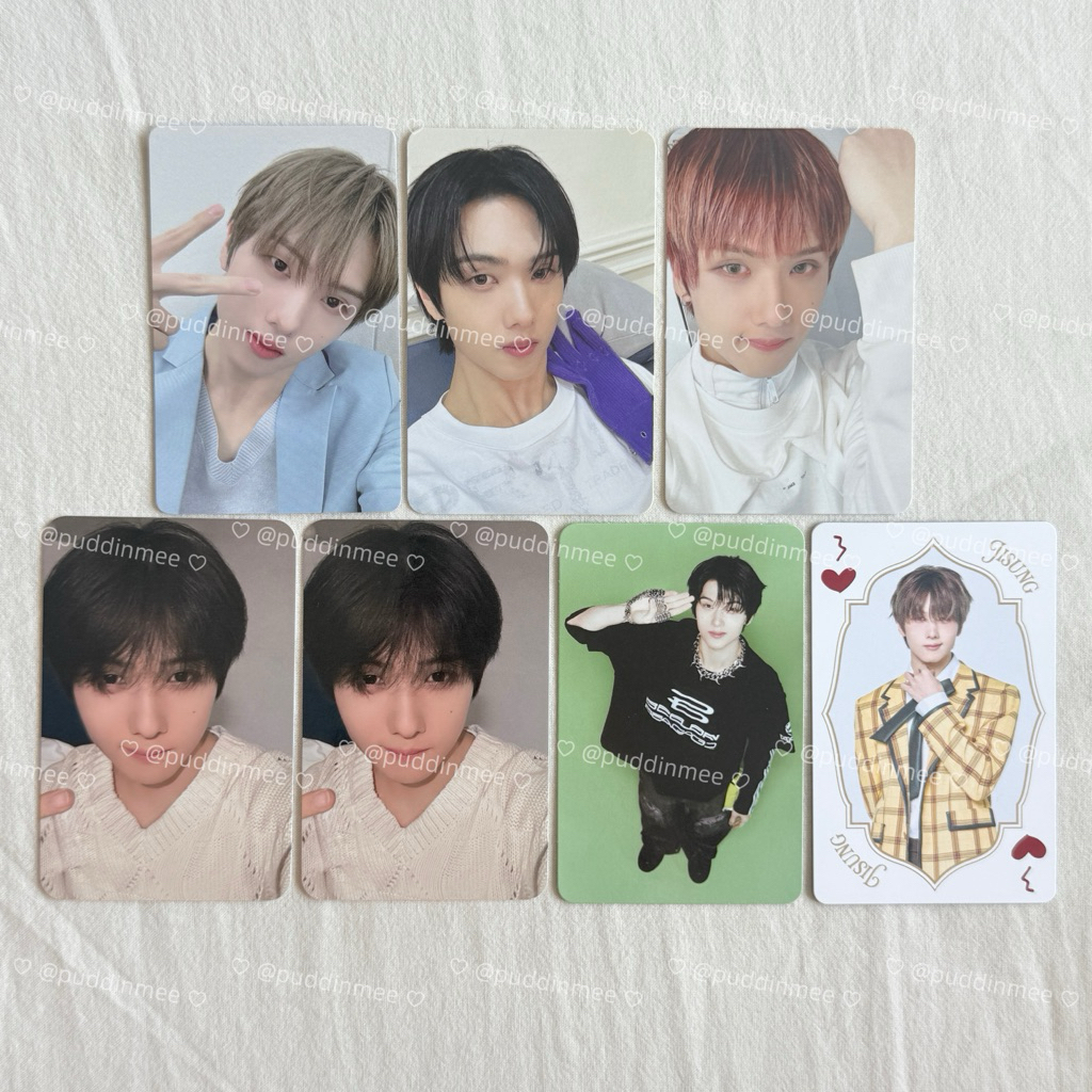 ♡ พร้อมส่ง ♡ การ์ด JISUNG 🐹