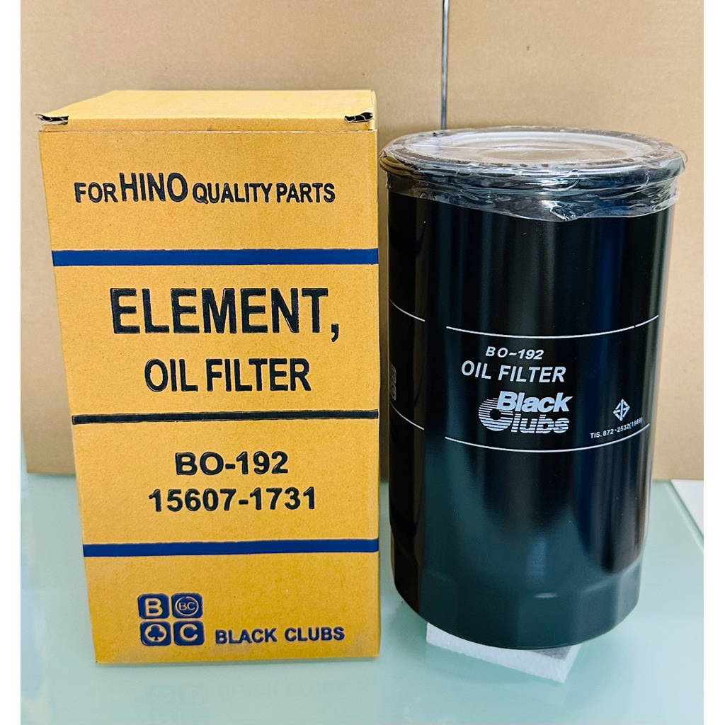 กรองน้ํามันเครื่อง ฮีโน่สิงห์ไฮเทค HO7D HO7C FM1J BO-192 FMO-192