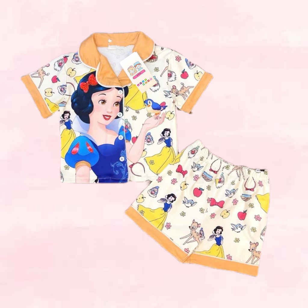 MC131 ชุดนอนเด็กหญิง มีทั้ง แขนนสั้นและ แขนยาว ลายการ์ตูนน่ารัก สีพาสเทลหวาน น่ารักฟรุ้งฟริ้ง ผ้าใส่สบาย ระบายอากาศดี รูปที่ 5
