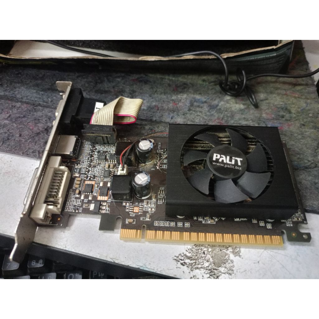 การ์ดจอ GeForce GT 210 1gb 64 bit PALiT DVI HDMI VGA