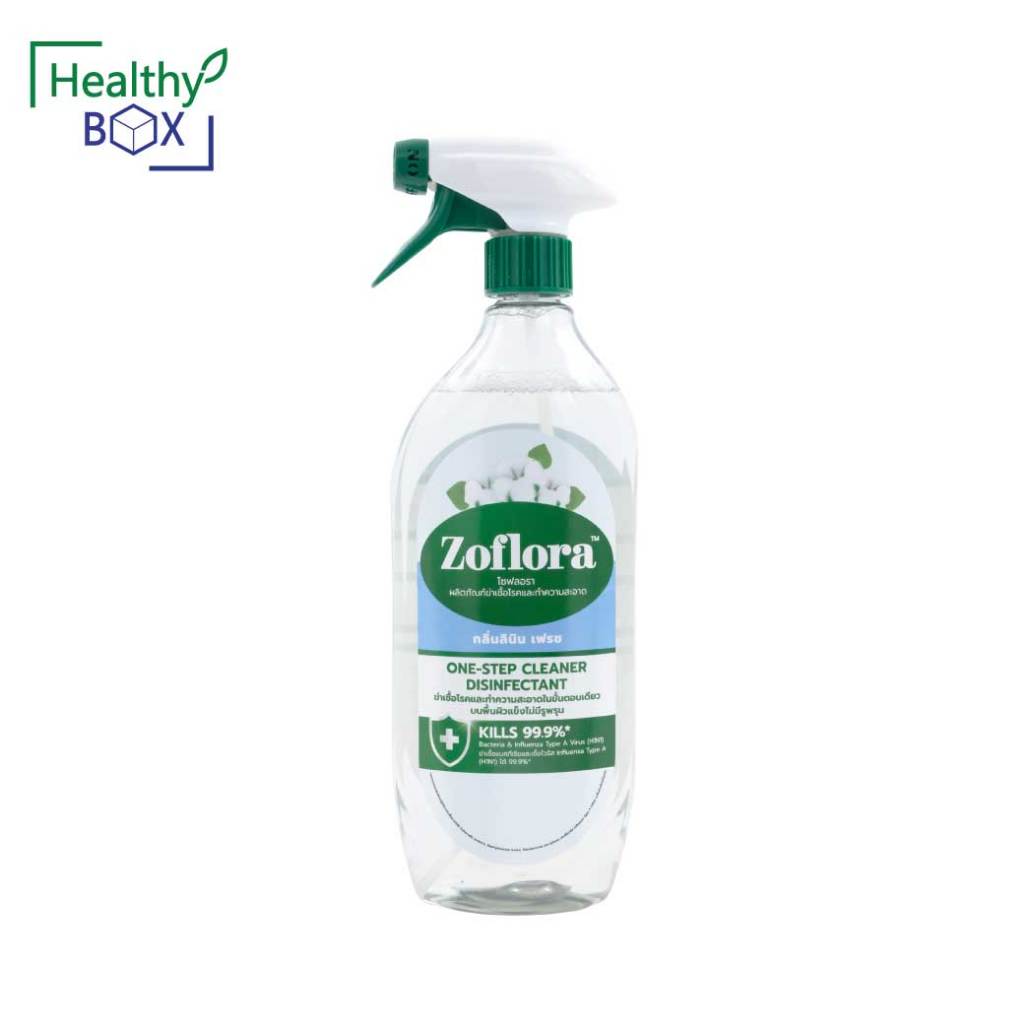 Zoflora Cleaner Linen Fresh Spray 800ml. โซฟลอรา น้ำยาทำความสะอาดฆ่าเชื้ออเนกประสงค์ กลิ่น ลินิน เฟร